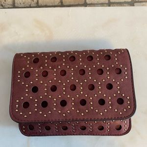 Leather cross body bag. Comfy, looks like handmade. Bought at APP State. Market.